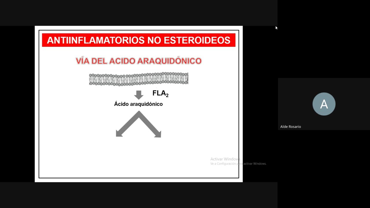 CURSO FARMACOLOGÍA DEFENSA - 2da Clase: AINES - Prof Emanuel Sandler