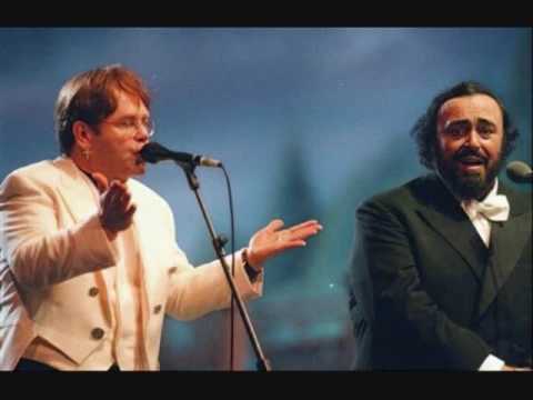 Elton John & Luciano Pavarotti - Live Like Horses