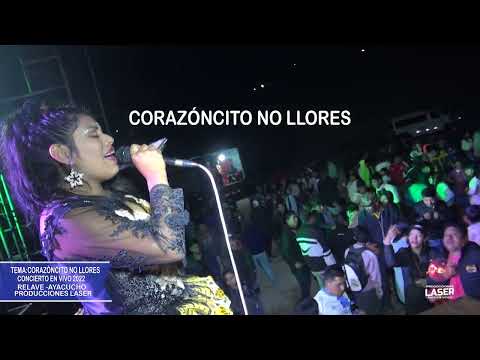 SONIA GONZALES //TEMA: CORAZONCITO NO LLORES// CONCIERTO EN RELAVE  2022