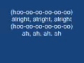 We'll be alright lyrics by Travie Mccoy 