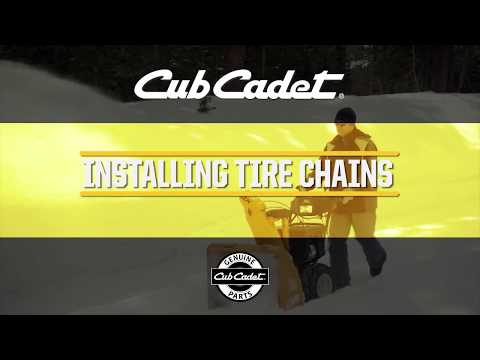 XT Series Riding Mower | How to Install Tire Chains