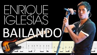 Enrique Iglesias - Bailando (Bass Tabs and Notation ) By @Chamis Bass #chamisbass #basstabs