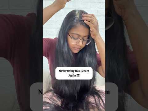 😩Never Using This Serum Again 🥺 #hairserum #regrowthserum #serum #hair #haircare