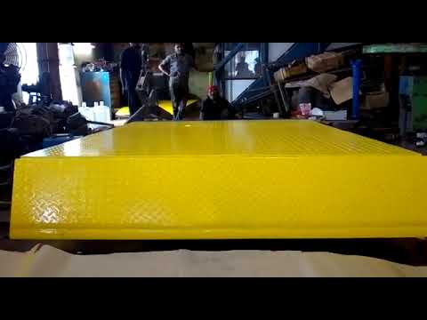 Drives & drives 2700mm hydraulic dock leveler, mild steel, 3...