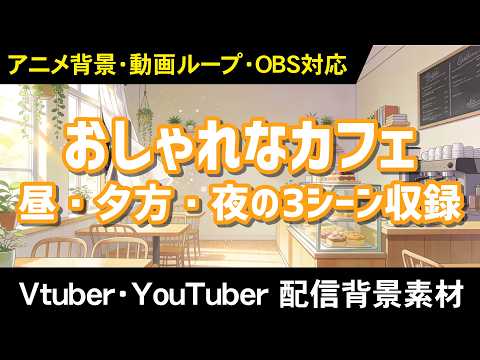 おしゃれなカフェ サンプル動画