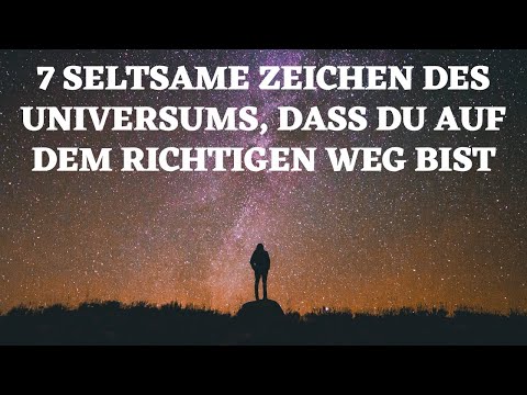 7 strange signs from the universe that you're on the right path!