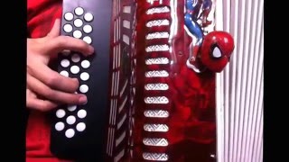 Como Tocar - Acaríciame mujer -  Cardenales De Nuevo León en Acordeon Tutorial