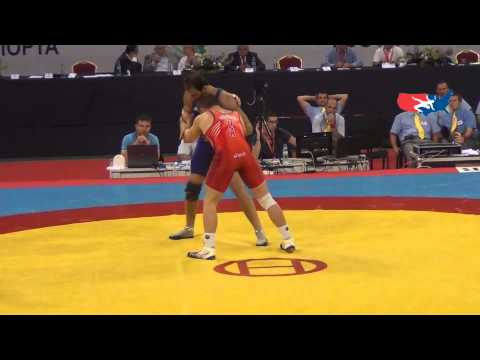 JR World FS - Snyder (USA) tech. fall Kazishvili (ARM), 96 kg gold medal bout
