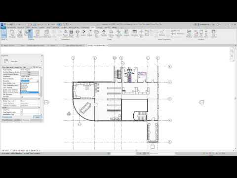 Revit 2023 MEP Plumbing final and electrical view creation
