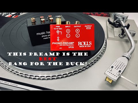 Rolls VP29 Phono Preamp 2010s - Red imagen 4