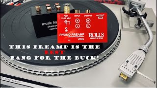 Video thumbnail for This is absolutely the best preamp for the price! The Rolls Phono Pramp VP29 - Give it a listen by Andy’s Audio Krapp