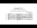 Brahms: String Quartet No. 3 in B-flat major, Op. 67 (with Score)