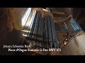 J.S. Bach - Fantasia G-Dur BWV 572 Piece d’Orgue, Goll Orgel Hannover, Ann-Helena Schlüter, Organ