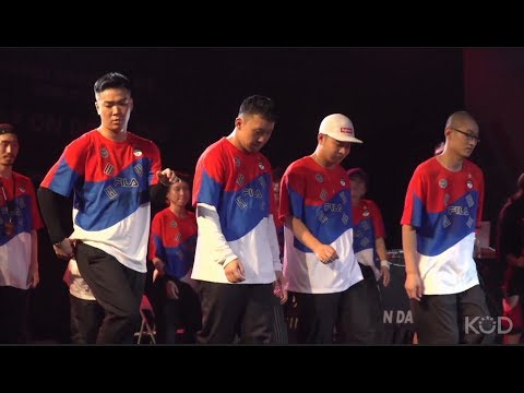 KOD World Cup 2018 - Korea vs UK || Top 8 Popping team battle