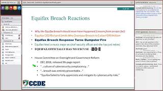 Equifax Breach as Cybersecurity Case Study