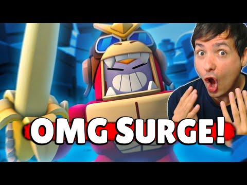 OMG! Brawl Stars SURGE is BRUTAL Gameplay - YouTube