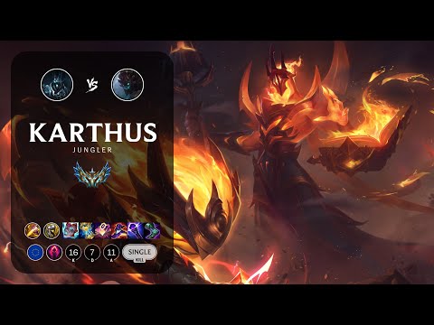 Karthus Jungle vs Maokai - EUW Challenger Patch 12.23