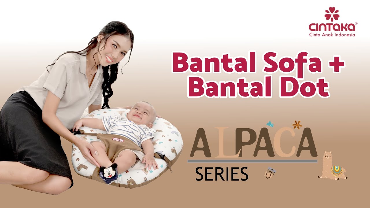 Bantal Sofa + Bantal Dot Alpaca Series CBB3414