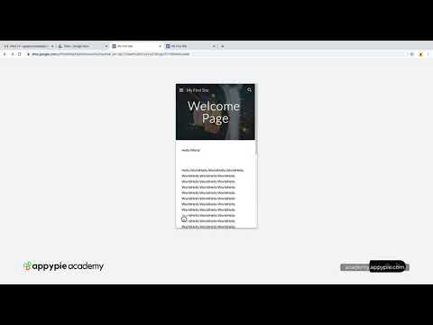 Introduction to Google Sites Lesson 01