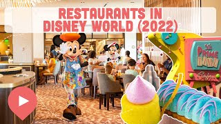 The Absolute BEST Restaurants in Disney World (2022)