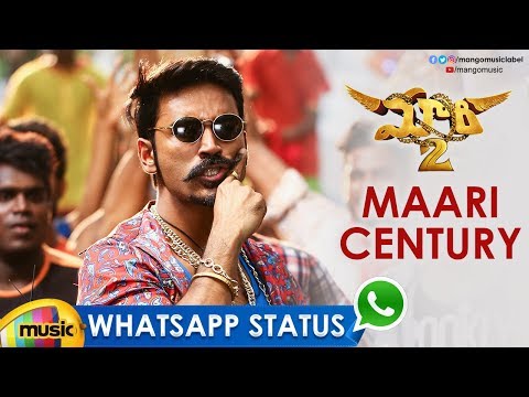 Dhanush Mass Dance Video | Maari 2 WhatsApp Status Video | Maari Century Song | Sai Pallavi