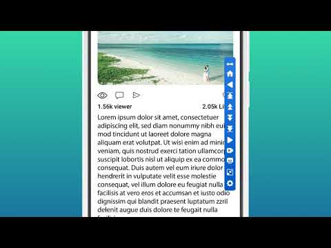 Automatic Scroll Video