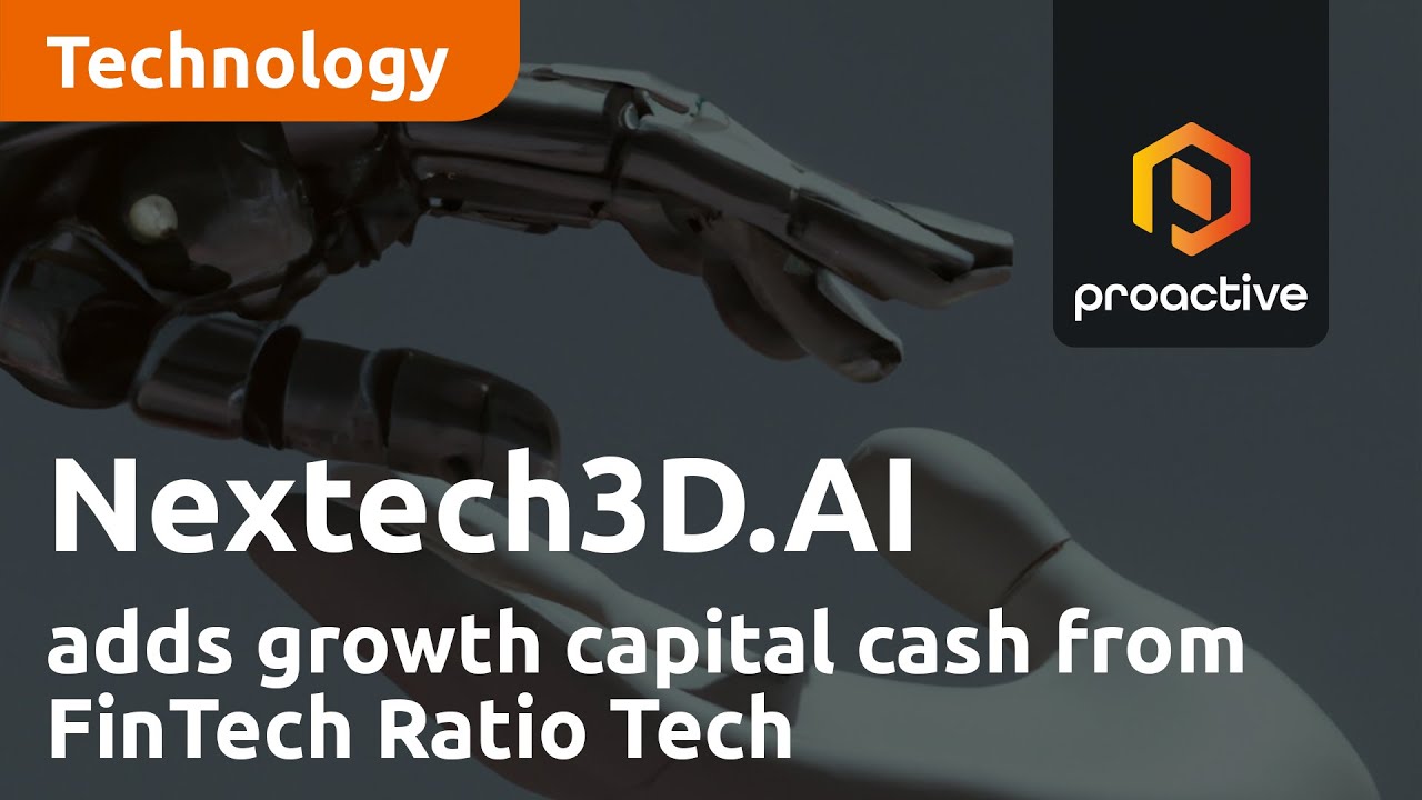 Nextech3D.AI adds 2 million in growth capital cash from FinTech Ratio Tech