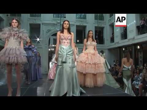 Alexis Mabille presents couture collection in Paris