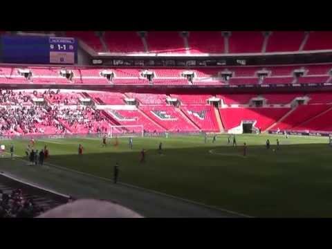 Gareth Bainbridge Scores for North Shields FA Vase Final v Glossop N E,