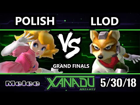 S@X 252 SSBM - Polish (Peach) Vs. Llod [L] (Fox, Peach, Yoshi) - Smash Melee Grand Finals