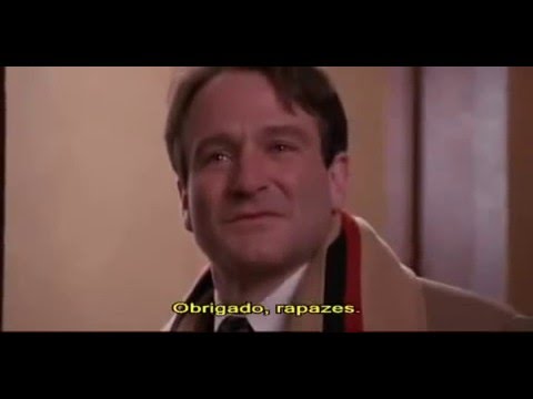 Cena final do filme 'Clube dos Poetas Mortos'