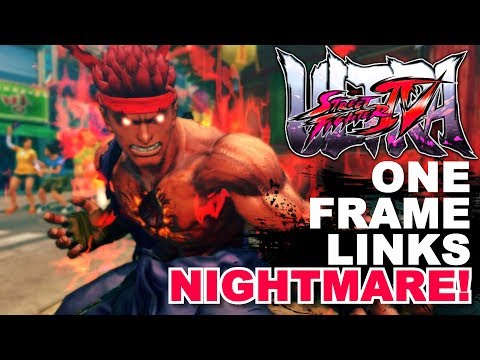 USF4 * One Frame Links Nightmare! / Evil Ryu Ranked Matches