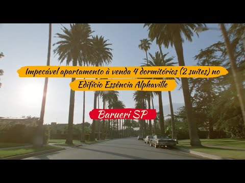 Impecável apartamento à venda 4 dormitórios (2 suítes) no Edifício Essência Alphaville - Barueri SP