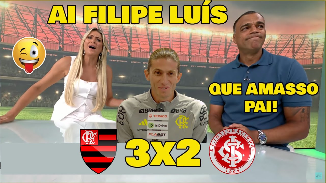 CHORA RENATA FAN KKK - FLAMENGO 3x2 INTERNACIONAL - OLHA O QUE ELA FALOU...