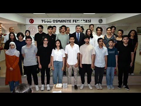 Osmaniye'de YKS'de ilk 1000’e giren öğrenciler ödüllendirildi