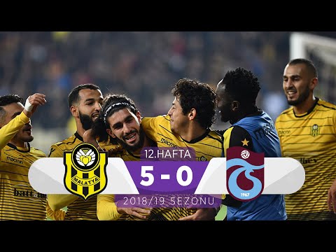 Yeni Malatyaspor (5-0) Trabzonspor | 12. Hafta - 2018/19