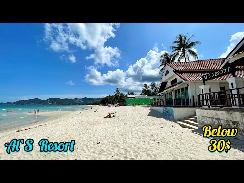 CHEAPEST Hotel in Samui On the Beach? Al’S Resort ko Samui /Central Samui /Insane view , Save Money