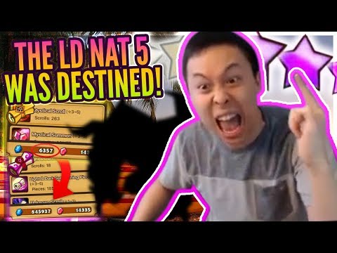 LD NAT 5 Was Meant To BE! - BLESSED By Com2uS! NEW Home Still OP Rates?! - Summoners War