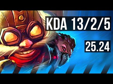 CORKI vs AKALI (MID) | 13/2/5 | EUW Master | 25.24