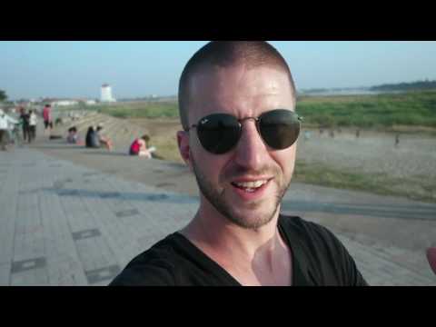 Vientiane day and night