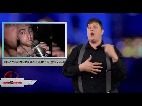 Hollywood mourns death of rapper Mac Miller (ASL - 9.8.18)
