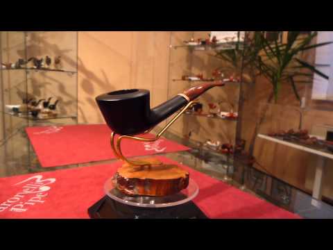 Briar pipe Paronelli half bent danish black night series -  eBay item number: 181638840250