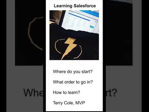What order to learn Salesforce Admin Tech?