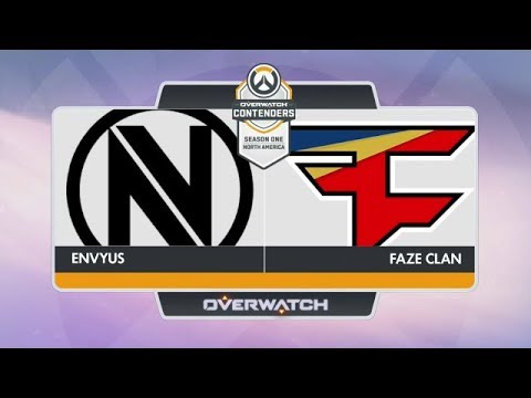 EnVyUs vs FaZe Clan (Part 1) | OW Contenders Season One: North America [Grand Final]