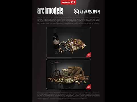 [Download] Archmodels vol.213 : food, tableware and cutlery models