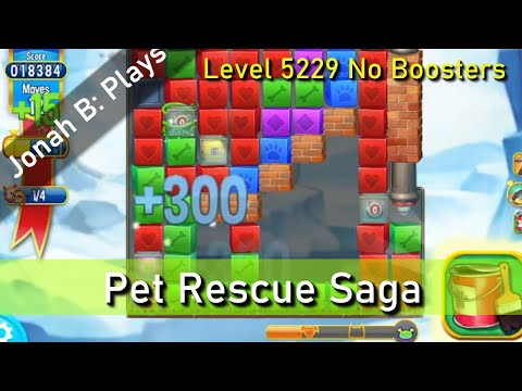 Pet Rescue Saga Level 5229 No Boosters