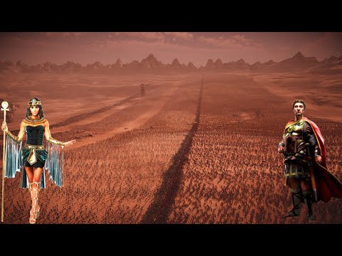 Cleopatra's Army vs Julius Caesar's Army! | Ultimate Epic Battle Simulator 2 | UEBS 2