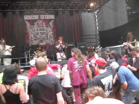 Razor Rape - Diarrhea Bucket live @ Obscene Extreme 2011