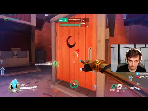 Overwatch JAKE Shows How To Play ECHO Like Boss! 39 ELIMS! [ SEASON 23 TOP 500 ]
