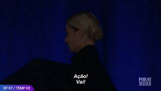 Glee - Singing In The Rain/Umbrella (legendado)